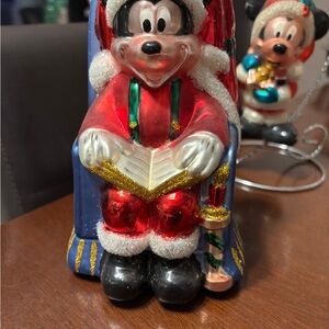 Disney Mickey Mouse glass blown ornaments (6)